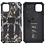 Ntech Hoesje Geschikt voor iPhone 11 Hoesje - Rugged Extreme Backcover Takjes Camouflage met Kickstand - Grijs