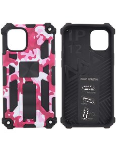 Ntech iPhone 12 Mini Hoesje - Rugged Extreme Backcover