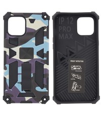 Ntech iPhone 12 Pro Max Hoesje - Rugged Extreme Backcover