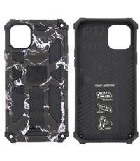 Ntech iPhone 12 (Pro) Hoesje - Rugged Extreme Backcover