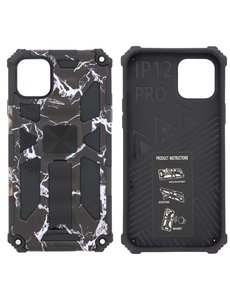 Ntech iPhone 12 (Pro) Hoesje - Rugged Extreme Backcover