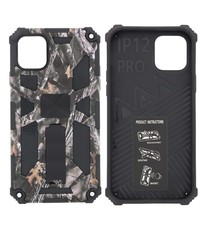 Ntech iPhone 12 (Pro) Hoesje - Rugged Extreme Backcover