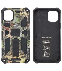 Ntech iPhone 12 (Pro) Hoesje - Rugged Extreme Backcover