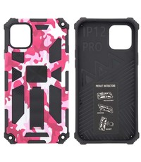 Ntech iPhone 12 (Pro) Hoesje - Rugged Extreme Backcover