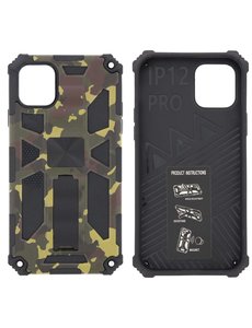 Ntech iPhone 12 (Pro) Hoesje - Rugged Extreme Backcover
