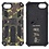 Ntech Hoesje Geschikt voor iPhone 8 Hoesje - Rugged Extreme Backcover Army Camouflage met Kickstand - Groen