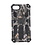 Ntech Hoesje Geschikt voor iPhone 8 Hoesje - Rugged Extreme Backcover Takjes Camouflage met Kickstand - Grijs