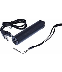 Ntech Ntech  powerbank 2600mAh met USB en Micro USB aansluiting - Zwart