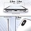 Ntech Hoesje Geschikt voor iPhone X hoesje silicone met ringhouder Back Cover case - Transparant/Zilver