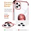 Ntech Hoesje Geschikt voor iPhone 11 Pro Max hoesje silicone met ringhouder Back Cover case - Transparant/Rosegoud