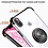 Ntech Hoesje Geschikt voor iPhone XR hoesje silicone met ringhouder Back Cover case - Transparant/Zwart