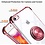 Ntech Hoesje Geschikt voor iPhone 8 Plus hoesje silicone met ringhouder Back Cover case - Transparant/Rosegoud