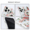 Ntech Siliconen Hoesje met bloemenprint  Geschikt voor iPhone 12/12 Pro Boeket en Rozen Transparant