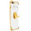 Ntech Hoesje Geschikt voor iPhone 7 Plus hoesje silicone met ringhouder Back Cover case - Transparant/Goud