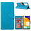 Ntech Hoesje Geschikt Voor Samsung Galaxy A53 / A53s hoesje bookcase Blauw - Hoesje Geschikt Voor Samsung Galaxy A53 5G case portemonnee hoesje - Galaxy A53 book case hoes cover - Hoesje Geschikt Voor Samsung Galaxy A53 screenprotector / tempered glass 2 Pack