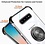 Ntech  Hoesje Geschikt Voor Samsung Galaxy S10 Plus hoesje silicone met ringhouder Back Cover Case - Transparant/Zwart