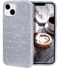 oTronica oTronica TPU Backcover voor Apple iiPhone 13 Pro Max hoesje - Zilver