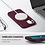 Ntech Hoesje Geschikt voor iPhone 12/12 Pro Soft Nano siliconen Gel Bordeaux Rood Hoesje Met 2X Glazen screenprotector