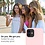 Ntech Hoesje Geschikt voor iPhone 12 Pro Soft Nano siliconen Gel Licht Roze Hoesje Met 2X Glazen screenprotector