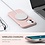 Ntech Hoesje Geschikt voor iPhone 12 Mini Soft Nano siliconen Gel Licht Roze Hoesje Met 2X Glazen screenprotector