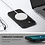 Ntech Hoesje Geschikt voor iPhone 12 Mini Soft Nano siliconen Gel Zwart Hoesje Met 2X Glazen screenprotector