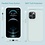 Ntech Hoesje Geschikt voor iPhone 12 Pro Max Soft Nano siliconen Gel Mint Groen Hoesje Met 2X Glazen screenprotector