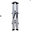 Merkloos  Dubbel - 2x3 treden - Aluminium - Lichtgewicht - Werktrap