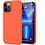 Ntech Hoesje Geschikt voor iPhone 12/12 Pro Soft Nano siliconen Gel Fluo Roze Hoesje Met 2X Glazen screenprotector
