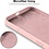 Ntech Hoesje Geschikt voor iPhone 12 Pro Soft Nano siliconen Gel Baby Roze Hoesje Met 2X Glazen screenprotector