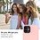 Ntech Hoesje Geschikt voor iPhone 12/12 Pro Soft Nano siliconen Gel Baby Roze Hoesje Met 2X Glazen screenprotector