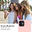 Ntech Hoesje Geschikt voor iPhone 12 mini Soft Nano siliconen Gel Baby Roze Hoesje Met 2X Glazen screenprotector