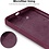 Ntech Hoesje Geschikt voor iPhone 13 Soft Nano siliconen Gel Bordeaux Rood Hoesje Met 2X Glazen screenprotector