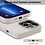 Ntech Hoesje Geschikt voor iPhone 13 Pro Soft Nano siliconen Gel Grijs Hoesje Met 2X Glazen screenprotector