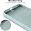Ntech Hoesje Geschikt voor iPhone 13 Pro Soft Nano siliconen Gel Mint Groen Hoesje Met 2x Glazen screenprotector