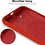 Ntech Hoesje Geschikt voor iPhone XR Soft Nano siliconen Gel Rood Hoesje Met 2X Glazen screenprotector