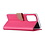 Ntech Hoesje Geschikt Voor Samsung Galaxy A73 hoesje bookcase Pink - Hoesje Geschikt Voor Samsung Galaxy A73 wallet case portemonnee hoesje - A73 5G Hoes met Pasjeshouder cover