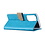 Ntech Hoesje Geschikt Voor Samsung Galaxy A73 hoesje bookcase Blauw - Hoesje Geschikt Voor Samsung Galaxy A73 wallet case portemonnee hoesje - A73 5G Hoes met Pasjeshouder cover