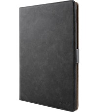 Ntech iPad Mini 6 Hoes Premium Luxe Leren Bookcase Zwart