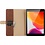 Ntech iPad Mini 6 Hoes Premium Luex Leren Bookcase Bruin - iPad Mini 6 cover bookcase - ipad mini 2021 hoes - hoes iPad Mini 6 2021