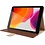 Ntech iPad Mini 6 Hoes Premium Luex Leren Bookcase Bruin - iPad Mini 6 cover bookcase - ipad mini 2021 hoes - hoes iPad Mini 6 2021