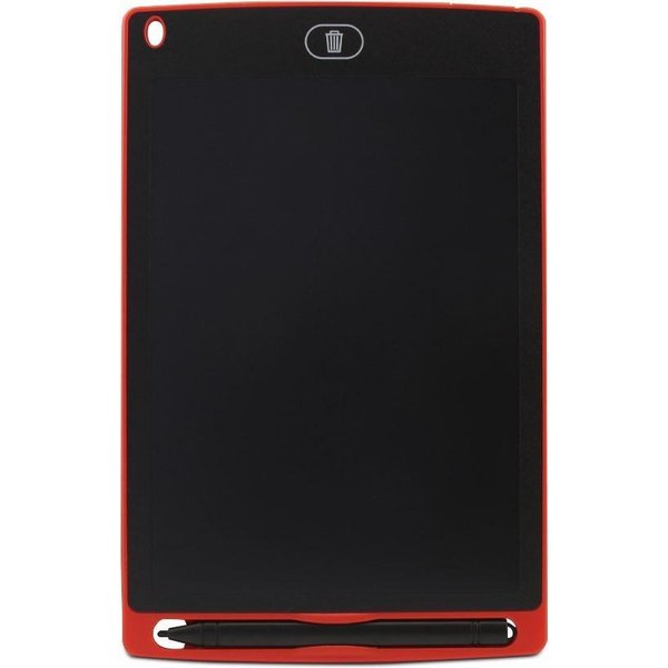 Merkloos Electrische notaboek - 8.5" LCD writing tablet - Rood