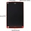 Merkloos Electrische notaboek - 8.5" LCD writing tablet - Rood