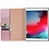 Ntech  iPad Hoes 2017 Premium Luex Leren Bookcase Rose Goud - ipad hoes 6e generatie - iPad hoes 2018 Zwart 9.7 Inch - iPad 2018 Hoes 9.7 - Hoes iPad Hoes - Ntech