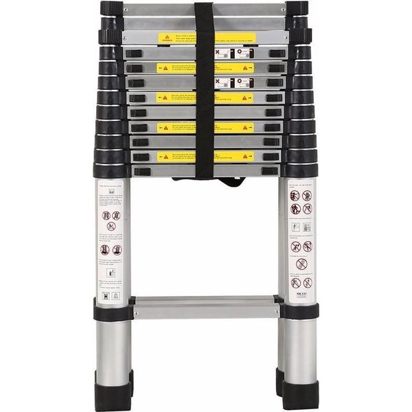 Telescopische Combi Ladder Oversteek/ Reformladder - 3,2M + 2,6M Klus Trap / Werk Trap / Bouwvakkers trap / Hoogwerkers Trap