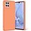 Ntech Hoesje Geschikt Voor Samsung Galaxy A42 5G Hoesje Soft Nano Silicone Backcover Gel Oranje Met 2x Glazen Screenprotector
