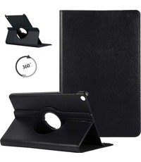 Merkloos Tablethoes voor Samsung Galaxy Tab S6 Lite - Book Case - Zwart