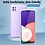 Ntech Hoesje Geschikt Voor Samsung Galaxy A22 4G Hoesje Soft Nano Silicone Backcover Gel Lila Paars Met 2x Glazen Screenprotector