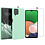 Ntech Hoesje Geschikt Voor Samsung Galaxy A22 4G Hoesje Soft Nano Silicone Backcover Gel Turqoise Met 2x Glazen Screenprotector