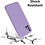 Ntech Hoesje Geschikt Voor Samsung Galaxy A52 Hoesje Soft Nano Silicone Backcover Gel Lavendel Paars Met 2x Glazen Screenprotector