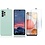 Ntech Hoesje Geschikt Voor Samsung Galaxy A52 Hoesje Soft Nano Silicone Backcover Gel Mint Met 2x Glazen Screenprotector
